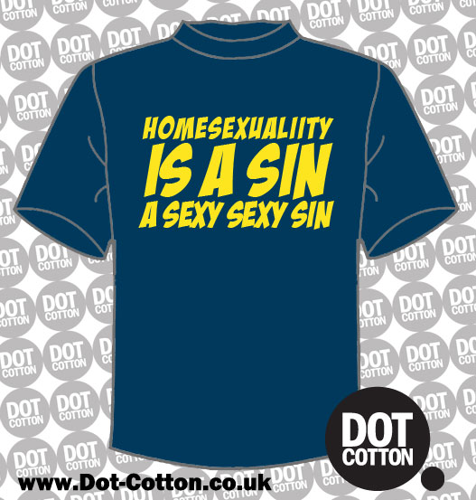 it's a sin t shirt la