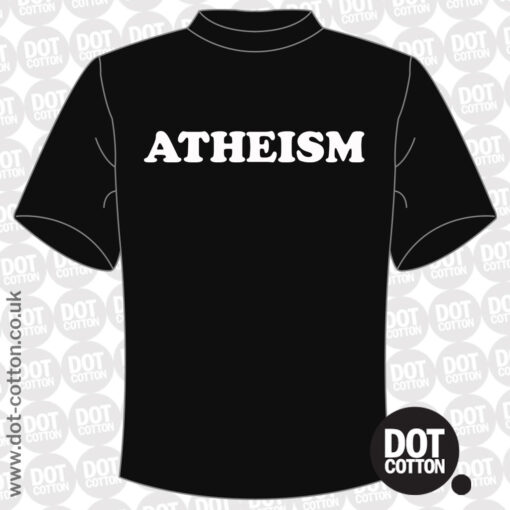 Atheism T-shirt - Dot Cotton