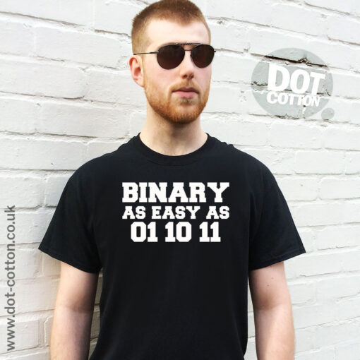 Binary as Easy as 011011 T-Shirt