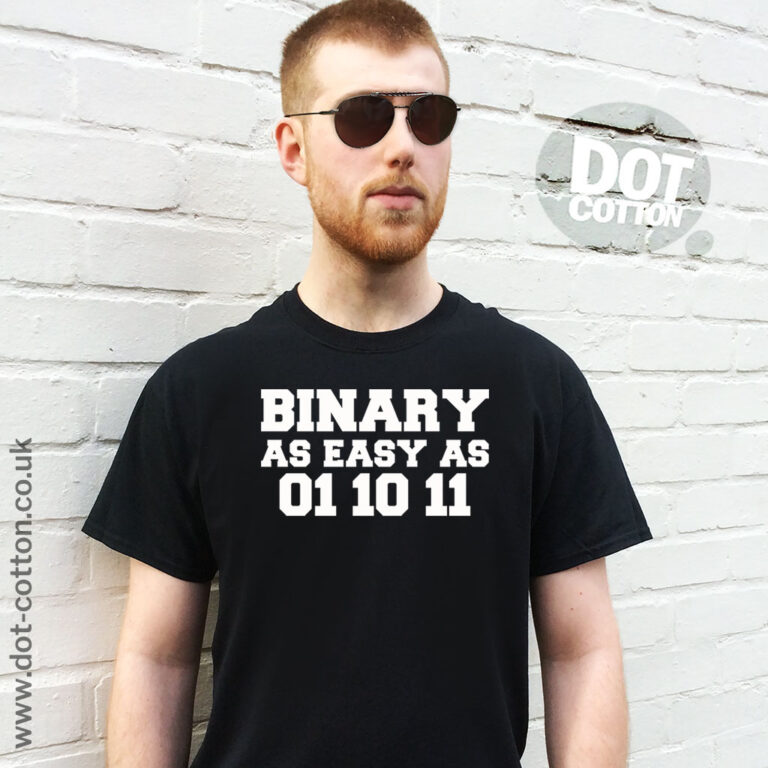 binary t shirt silicon valley