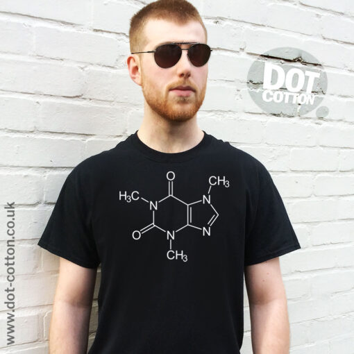 Caffeine Chemical Structure T-Shirt