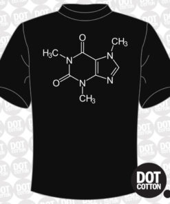 Caffeine Chemical Structure T-Shirt