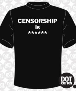 Censorship is Starred Out T-shirt