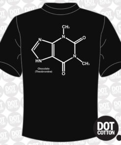 Chocolate Molecular Structure T-Shirt