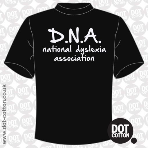 DNA National Dyslexia Association T-shirt