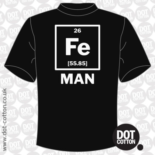 Fe Iron Element Man T-Shirt