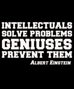 Geniuses Prevent Them Albert-Einstein T-Shirt