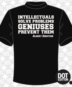 Geniuses Prevent Them Albert-Einstein T-Shirt