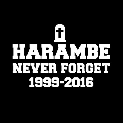 Harambe Never Forget T-Shirt