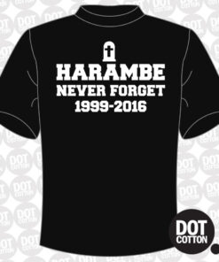 Harambe Never Forget T-Shirt