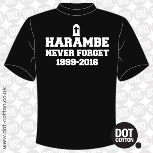 Harambe Never Forget T-Shirt