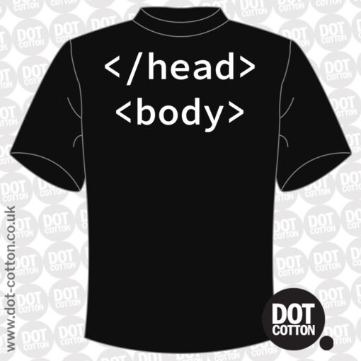 HTML Head Body T-Shirt