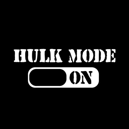 Hulk mode on T-shirt