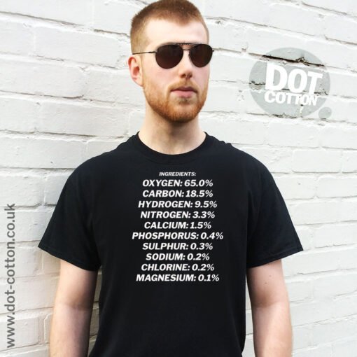 Human Body Ingredients T-Shirt