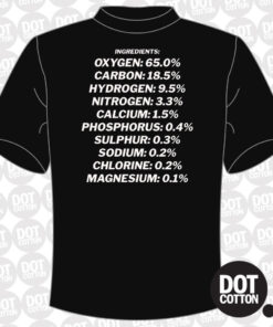 Human Body Ingredients T-Shirt