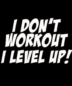 I Don’t Workout I Level Up T-Shirt