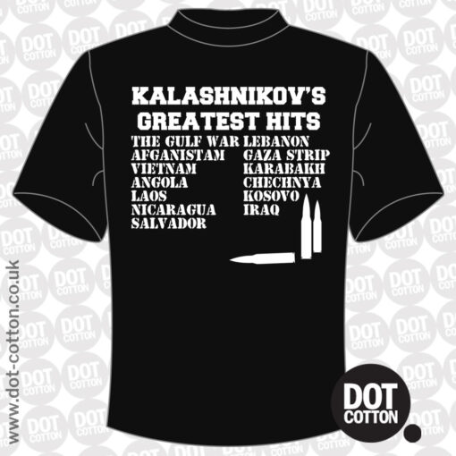 Kalashnikov’s Greatest Hits T-Shirts