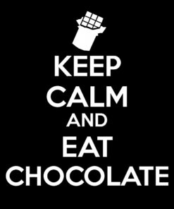 Keep Calm and Eat Chocolate T-Shirt