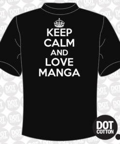 Keep Calm and Love Manga T-Shirt
