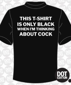 Only Pink Think About Cock T-Shirt