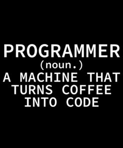 Programmer Turns Coffee Code T-Shirt