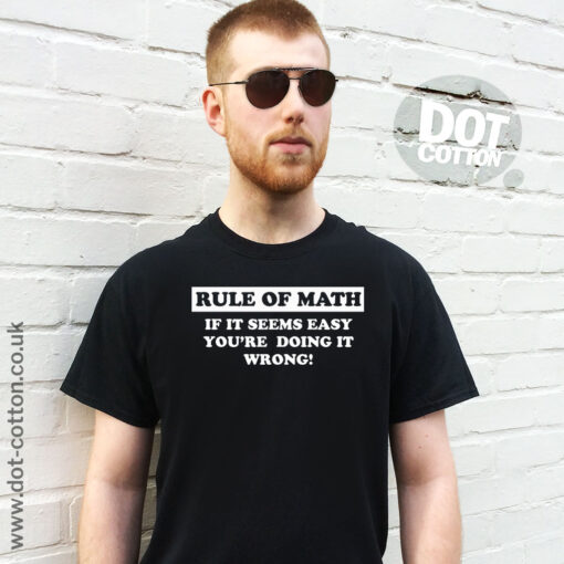 Rule of math T-shirt