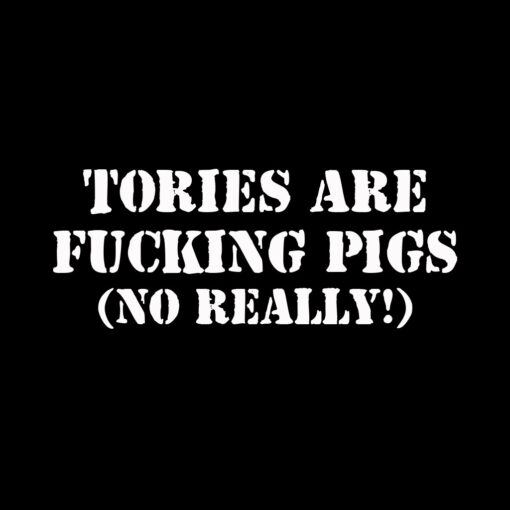 Tories are fucking pigs T-Shirt