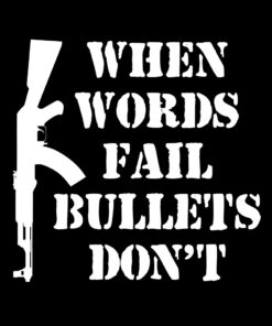 When words Fail T-Shirt