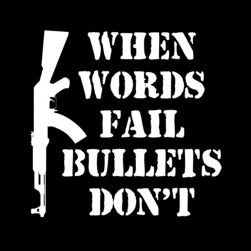 When words Fail T-Shirt